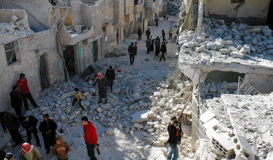Siria: Armistiţiu cu bombardamente aeriene. Avioane ruseşti implicate în atacuri