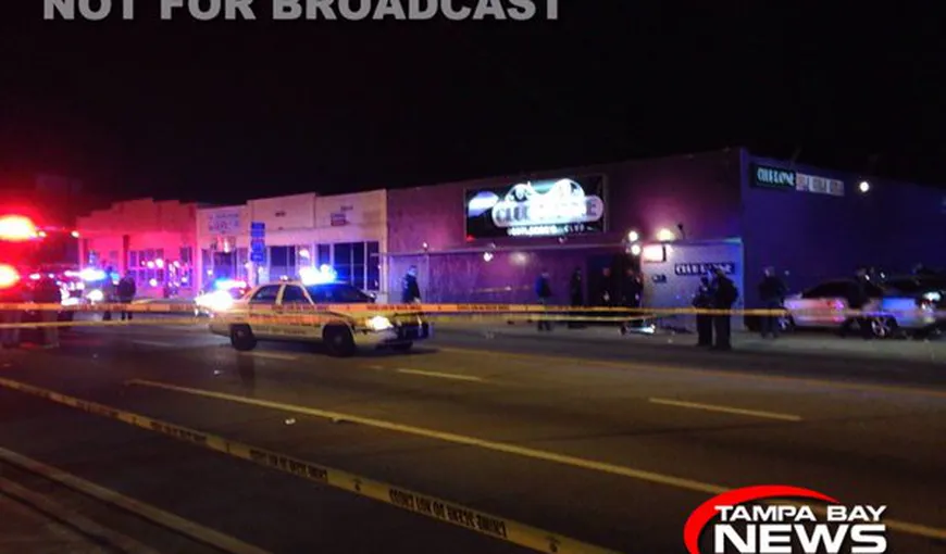 Împuşcături într-un club de strip tease din Florida, soldate cu un mort şi şapte răniţi