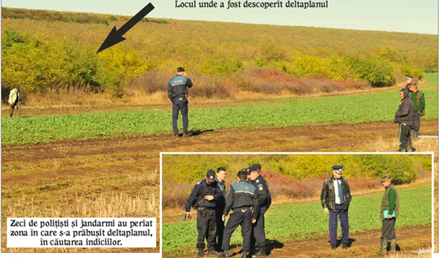 A fost găsit cadavrul pilotului deltaplanului rusesc, prăbuşit în judeţul Vaslui