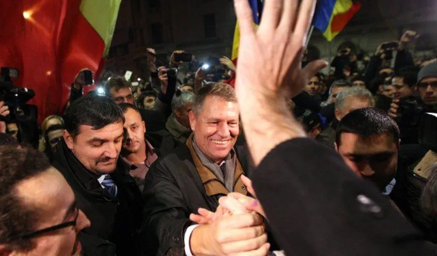 Klaus Iohannis, despre protestatari: Aceşti oameni sunt de admirat. Au venit să arate că doresc o ţară stabilă