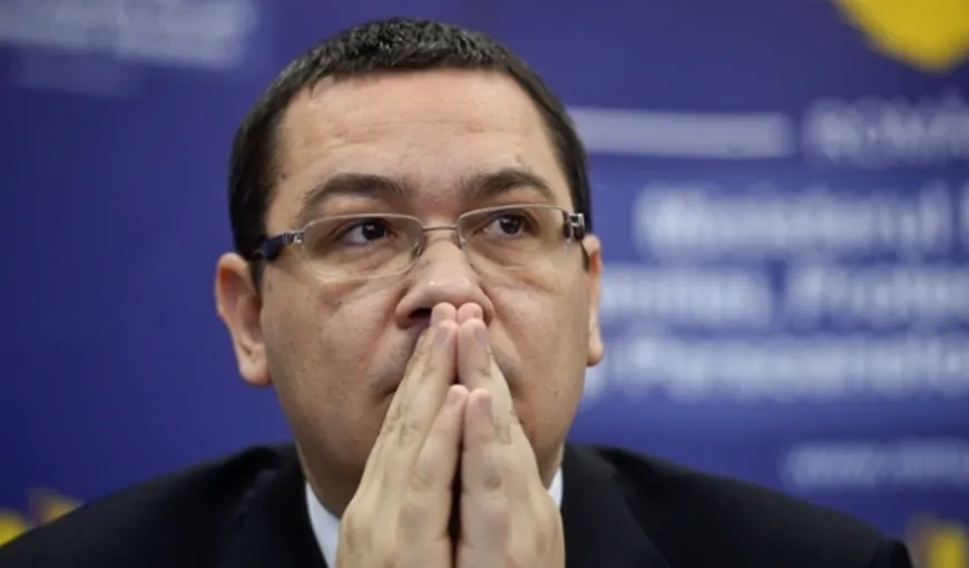 Victor Ponta: Intoleranţa, extremismul şi radicalismul se dezvoltă tocmai în zona politică de dreapta