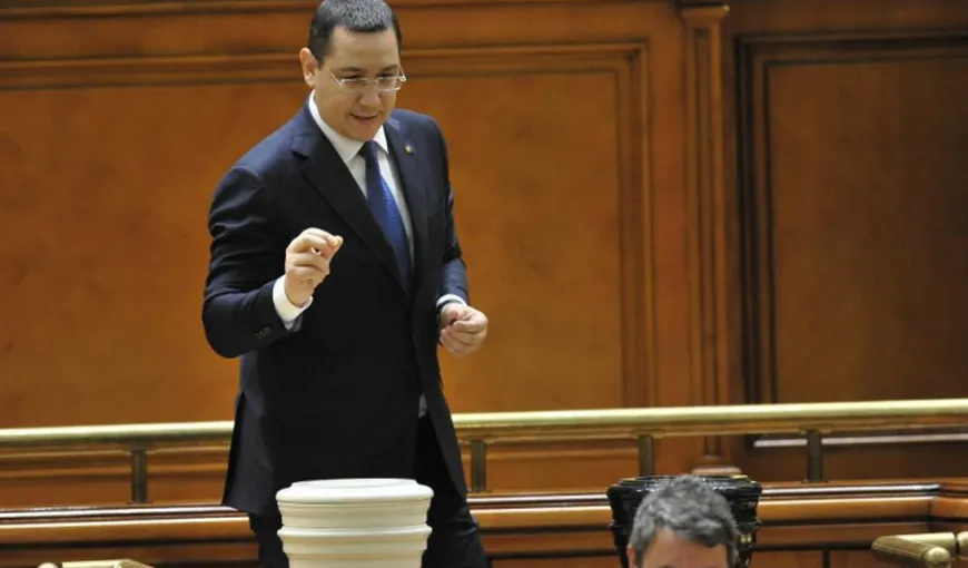 Victor Ponta, despre votul în cazul Păun-Voicu: Votez la vedere
