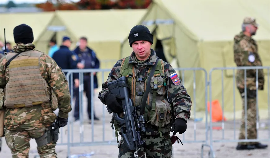 Guvernul Sloveniei pune armata la graniţă pentru a controla migranţii