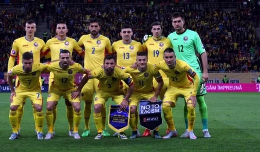 România se menţine pe locul 16 în clasamentul FIFA