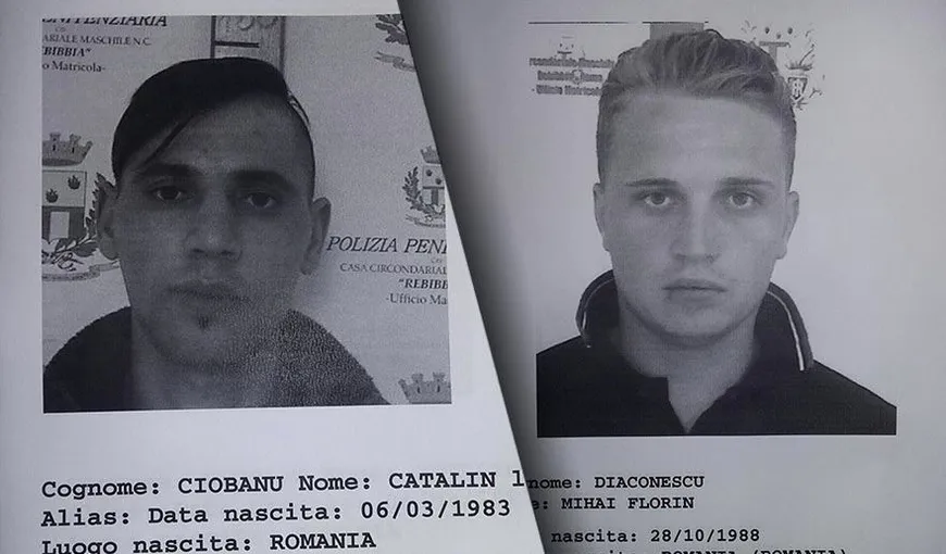 Italia: Doi români care au evadat din penitenciar au ajuns din nou în detenţie