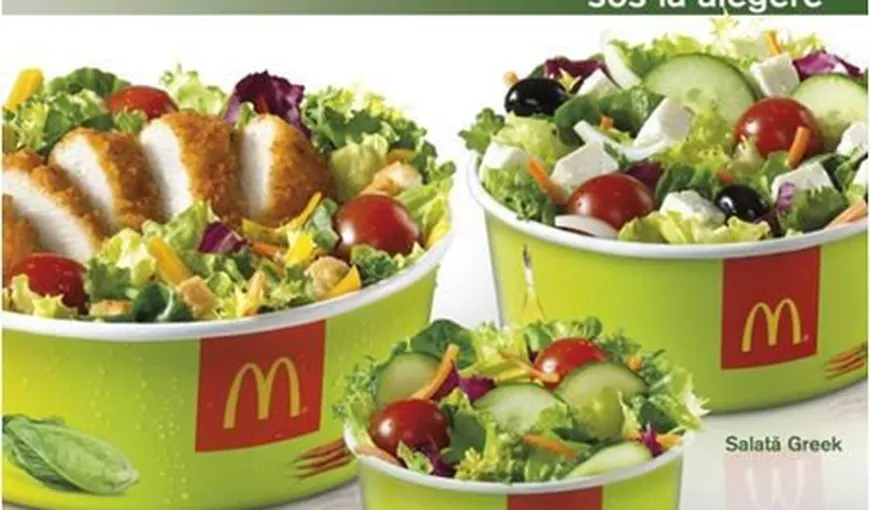 De ce o salată de la McDonald’s este mai nesănătoasă decât un Big Mac
