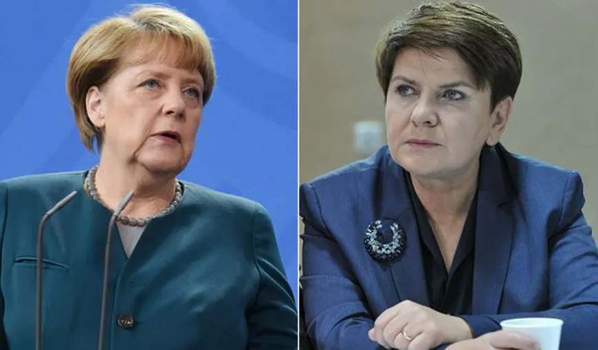 Premierul polonez îi cere cancelarului german să SCHIMBE DIRECŢIA în privinţa migraţiei