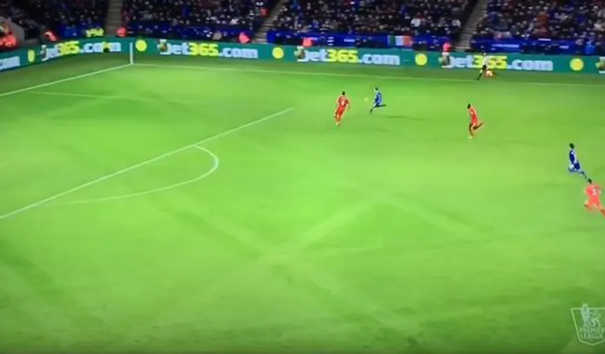 Liverpool, îngenuncheată printr-un gol fabulos de Leicester. Reuşită fenomenală a lui Vardy VIDEO