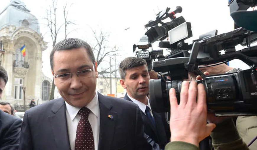 Dosarul lui Victor Ponta de la ICCJ, amânat cu o lună UPDATE