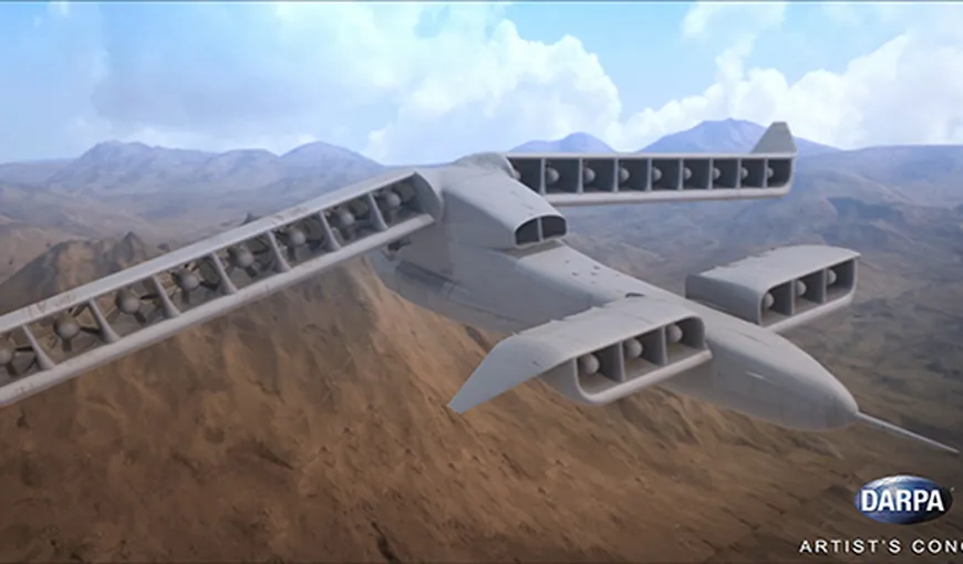 VTOL X-Plane. DARPA dezvoltă primul avion electric din lume