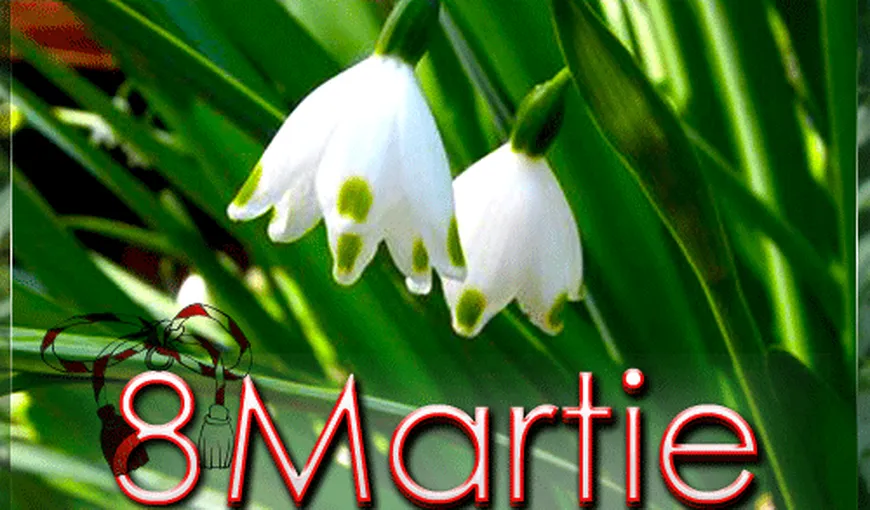 MESAJE DE 8 MARTIE: Urări frumoase de Ziua Internaţională a Femeii