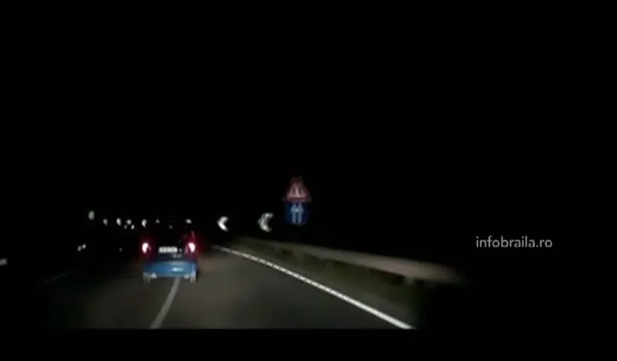 Imagini incredibile în România. Un şofer, filmat când adoarme la volan VIDEO