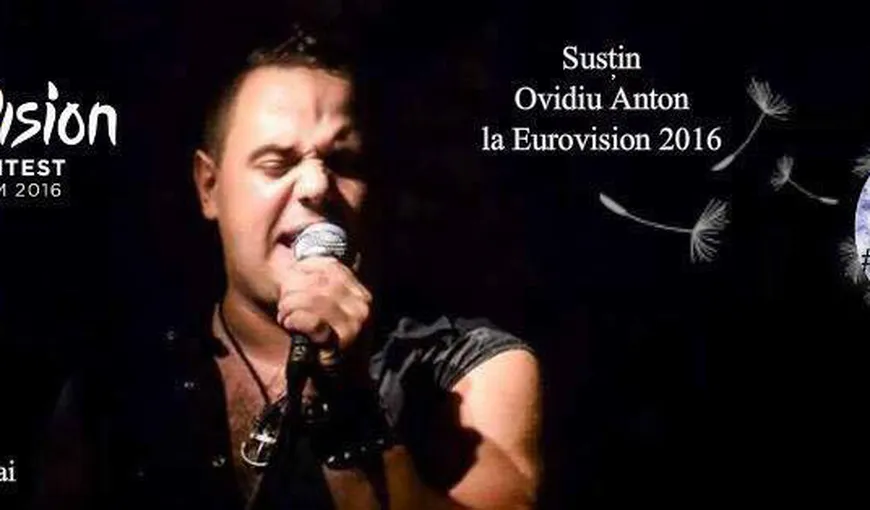 Ovidiu Anton, câştigator Eurovision România 2016, mesaj pe Facebook: „S-a dat trezirea, ROMANIA!”