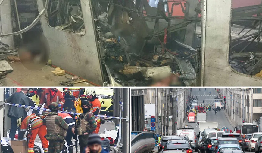 IMAGINI NEEDITATE: Secundele de după deflagraţie, susprinse de o cameră de supraveghere a American Airlines