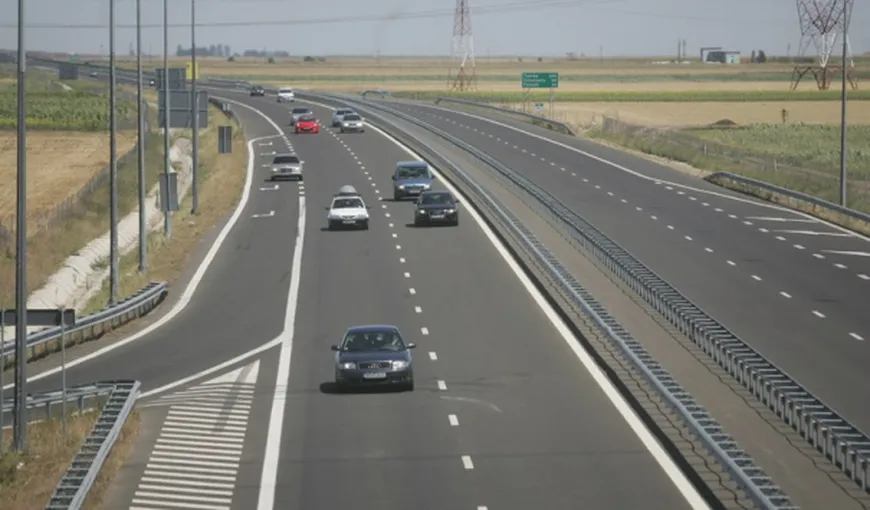 Un şofer, surprins pe contrasens pe autostrada Nădlac-Arad VIDEO