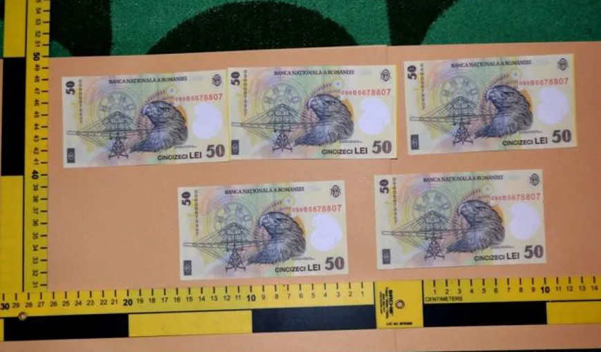 Un bărbat din Brăila a falsificat sute de bancnote cu ajutorul imprimantei pe care o cumpărase pentru fiica sa