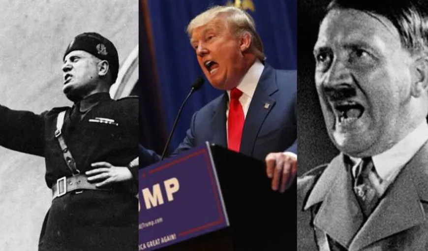 Donald Trump, comparat cu Hitler şi Mussolini