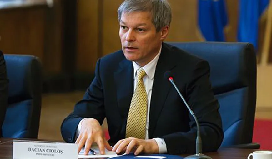Dacian Cioloş şi-a postat agenda pentru săptămâna aceasta