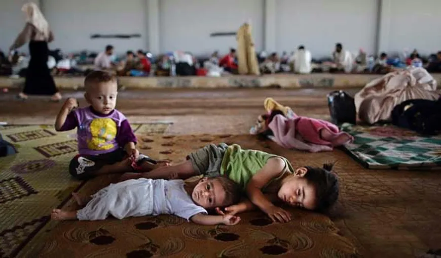 Asediu în Siria: Peste 250.000 de copii, în ÎNCHISORI sub cerul liber. Mănâncă frunze şi hrană pentru animale