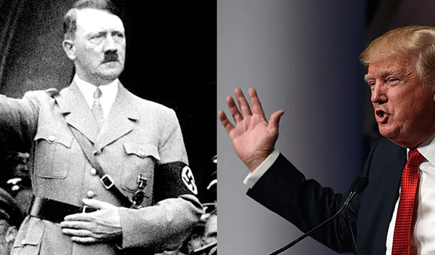 Donald Trump reacţionează la comparaţiile dintre gesturile sale şi salutul nazist al lui Hitler: Sunt RIDICOLE