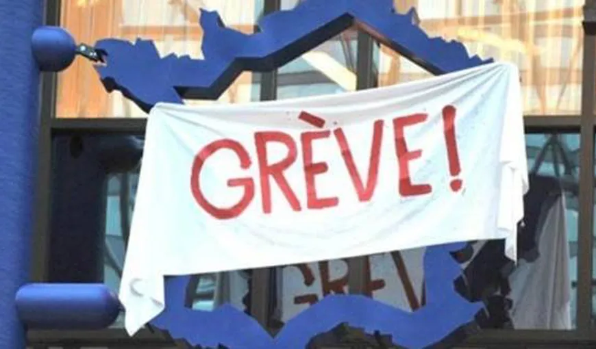 Grevă generală în Franţa: Blocaj în transporturi, şcoli închise, protest al medicilor