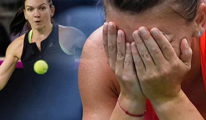 Simona Halep, reacţie nervoasă după eliminarea de la Roland Garros 2016