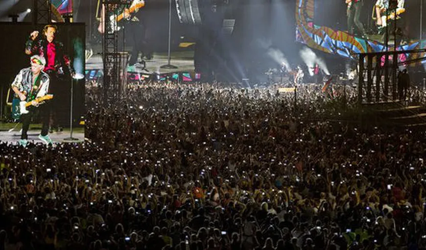 Rolling Stones, concert impresionant, în faţa a 500.000 de oameni, la Havana. „Vremurile se schimbă” VIDEO