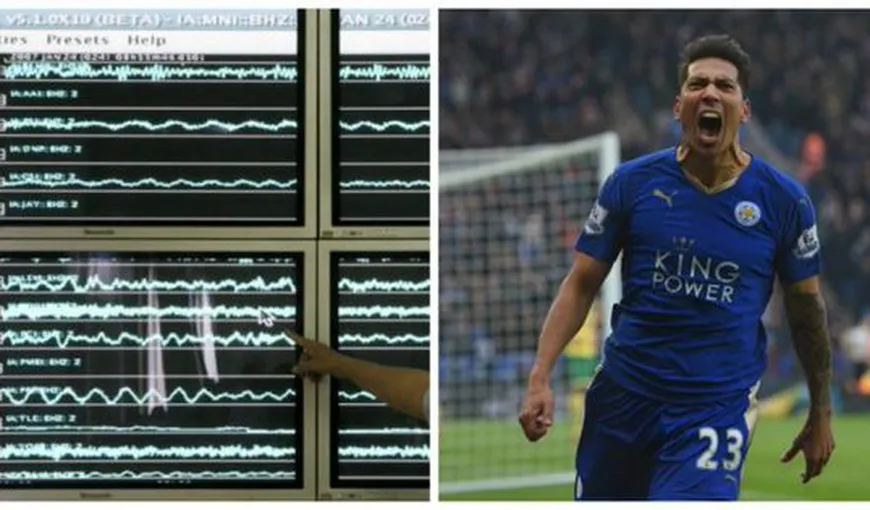 Golurile lui Leicester generează cutremure. Studiu neobişnuit despre fotbalul din Premier League