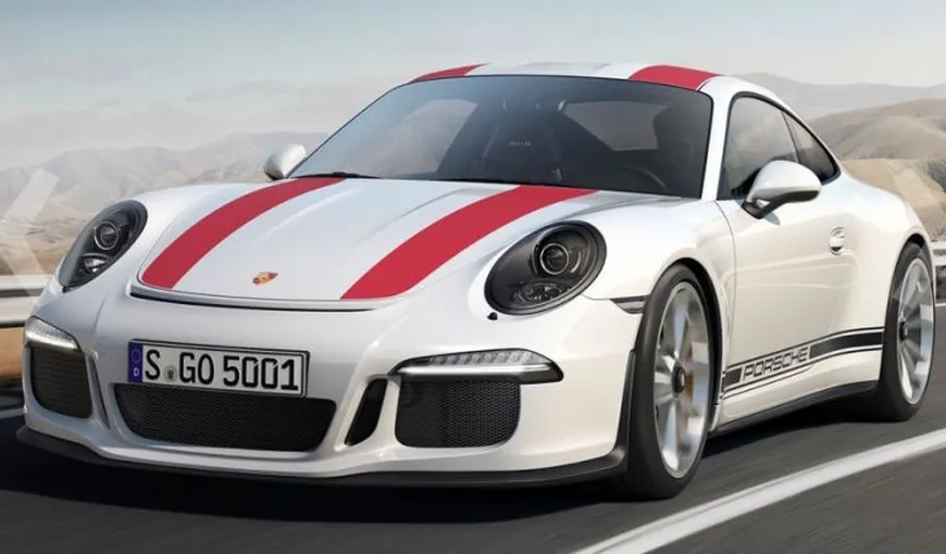 Porsche 911 R. Modelul cu iz clasic care face suta în 3,7 secunde