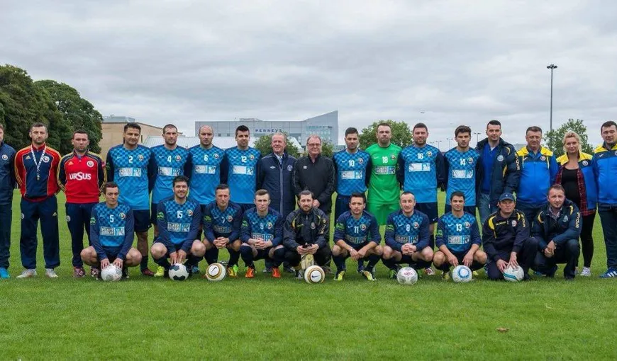 Real Transilvania, echipa românilor din Irlanda. Foşti fotbalişti din Liga 1, pe foaia de joc