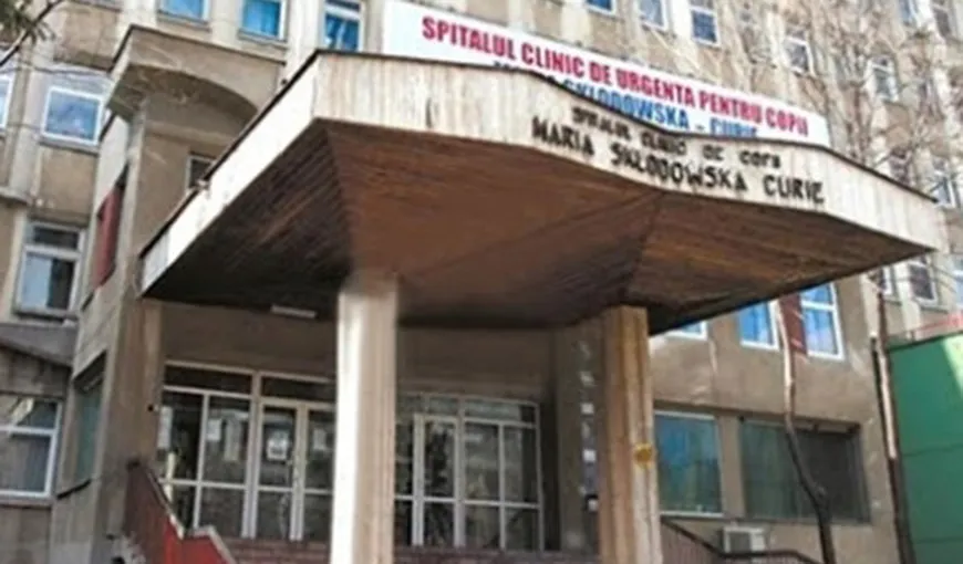 Un copil internat cu sindromul hemolitic uremic la spitalul Marie Curie a fost externat