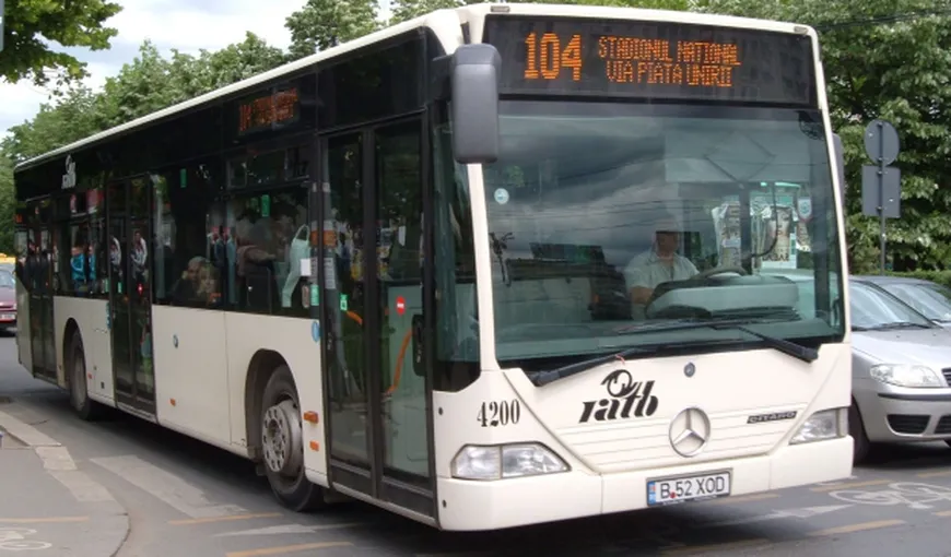 Modificări în traseele unor autobuze RATB, începând de miercuri