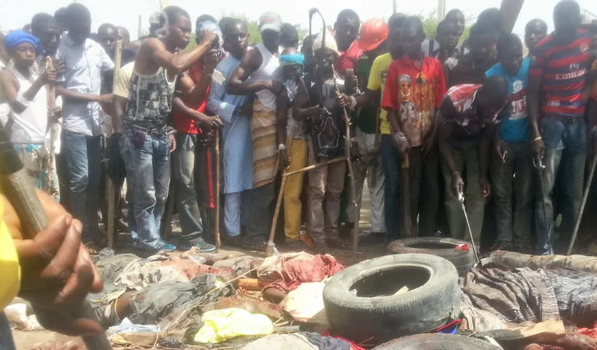 Armata nigeriană a UCIS SUTE de CIVILI şi le-a aruncat cadavrele. Oamenii au murit arşi de vii sau împuşcaţi