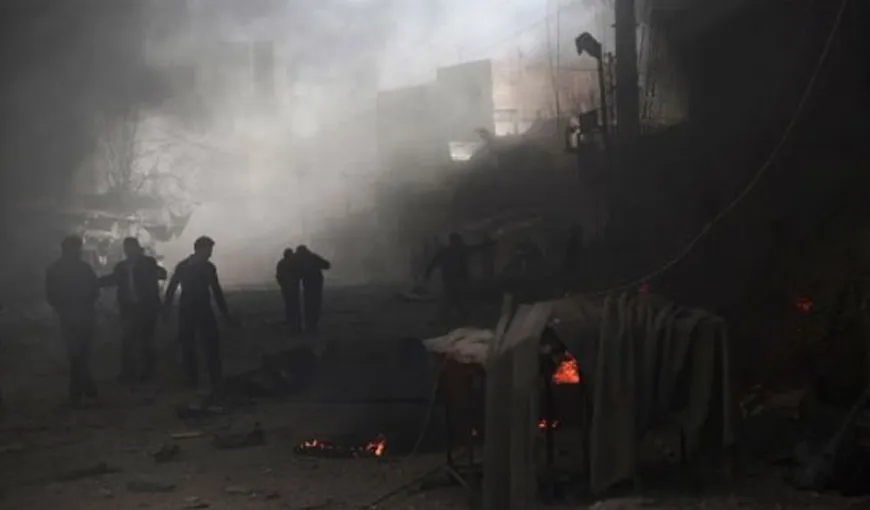 Bombardamente în apropiere de Damasc. Cel puţin 25 persoane şi-au pierdut viaţa şi 40 sunt rănite