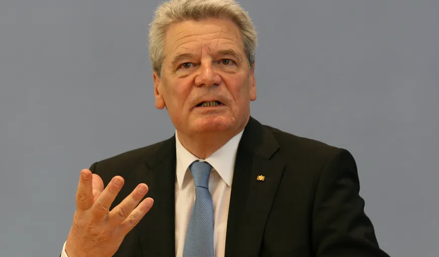 Preşedintele Germaniei cere INTEGRAREA RAPIDĂ a refugiaţilor pentru contracararea extremismului
