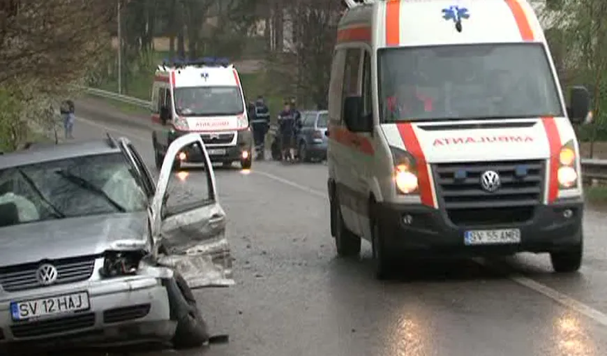 Accident cu 7 victime, din care 4 copii, în Suceava. Vinovat de tragedie, un şofer beat VIDEO