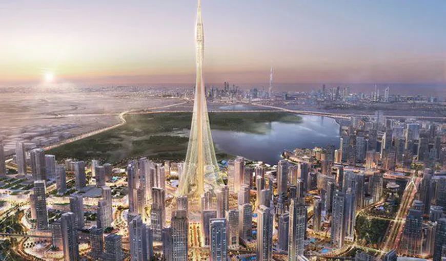 Dubaiul îşi doboară propriul record. Cea mai înaltă clădire din lume va fi gata peste patru ani VIDEO