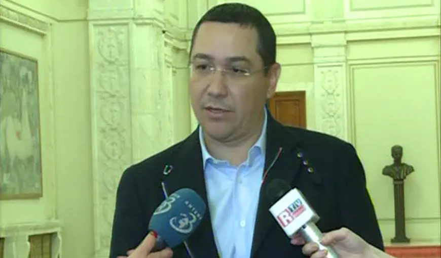 Victor Ponta salută protestul Baroului Bucureşti împotriva ministrului Justiţiei