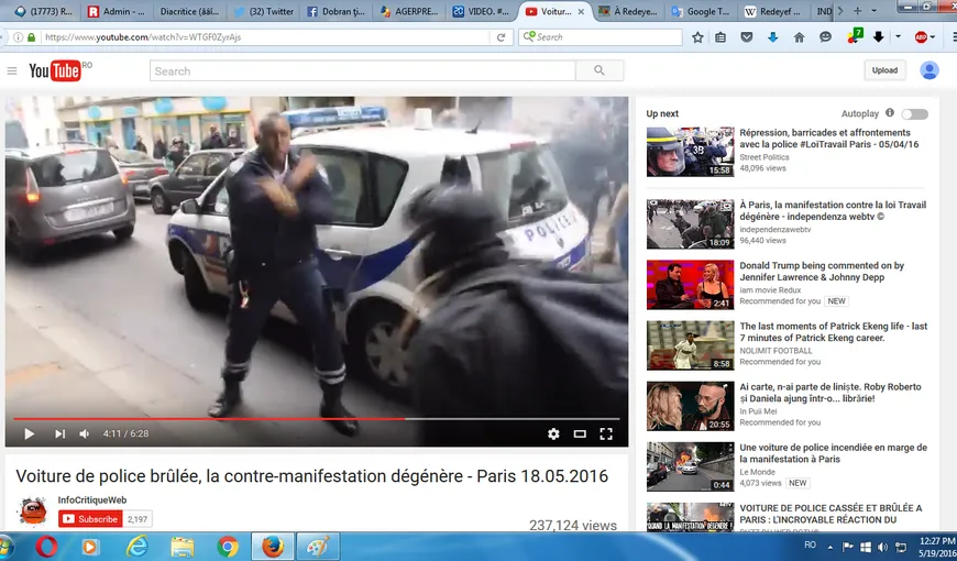 Kung Fu Fighting. Un poliţist a devenit star pe reţelele de socializare VIDEO