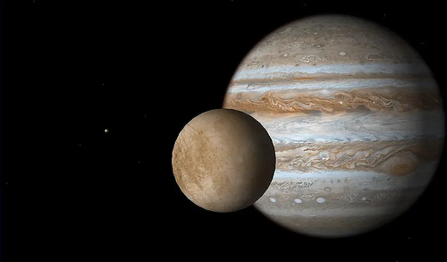 Unul dintre sateliţii lui Jupiter ar putea fi acoperit cu structuri ascuţite de gheaţă de 15 metri înălţime