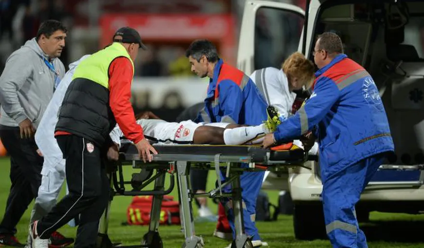 Ambulanţa care l-a transportat pe fotbalistul Patrick Ekeng a fost sigilată