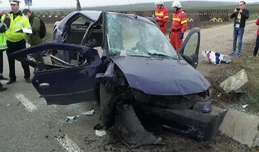 Accident în ziua de Paşte, în Slobozia: O femeie a murit după ce două maşini s-au ciocnit