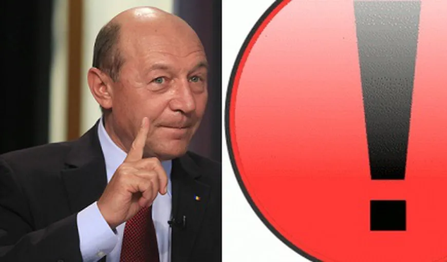 Traian Băsescu, mesaj către Iohannis şi Cioloş: Este COD ROŞU în Sănătate