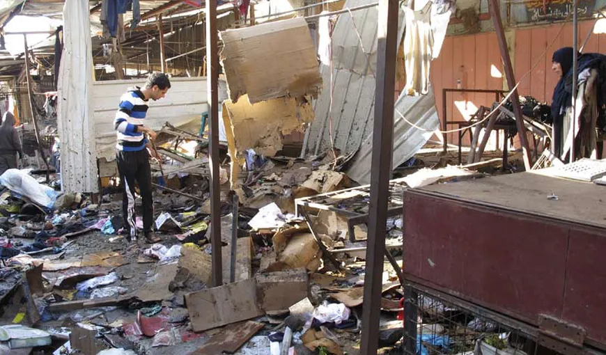 Atentate la Bagdad: Cel puţin 44 de morţi şi 90 de răniţi UPDATE