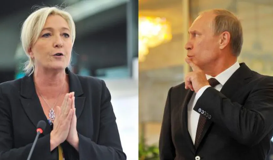 Marine Le Pen, lidera Frontului Naţional, i-a promis lui Putin că Franţa va recunoaşte Crimmea ca fiind a Rusiei