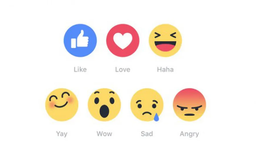 Facebook nu a dat lovitura cu noile emoticoane. Utilizatorii rămân fideli LIKE-ului de la Facebook