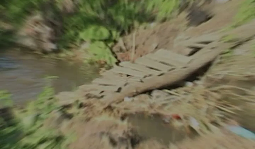 Descoperire şocantă în Argeş. Un bărbat, găsit înecat într-un pârâu VIDEO