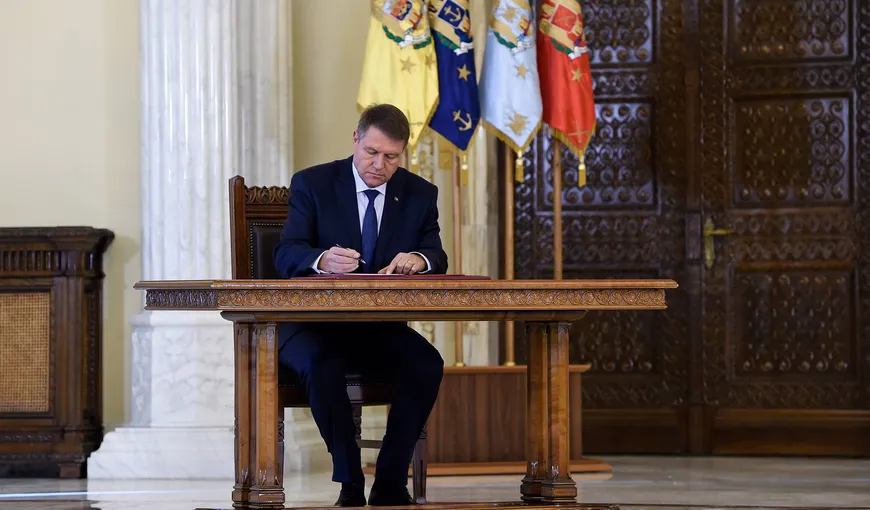 Klaus Iohannis a semnat decretul de chemare în activitate a lui Codruţ Olaru