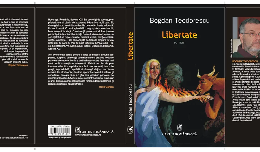 LIBERTATE – un nou roman de Bogdan Teodorescu