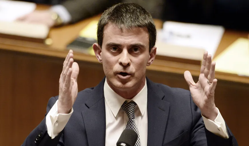 Franţa: Guvernul lui Manuel Valls a supravieţuit unei moţiuni de cenzură